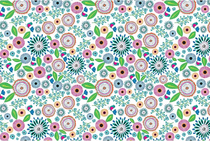Jillson Roberts Bulk 240 Sheet-Count 20 x 30 Premium Printed Tissue Paper Available in 12 Designs, Pretty Petunia - Image 3
