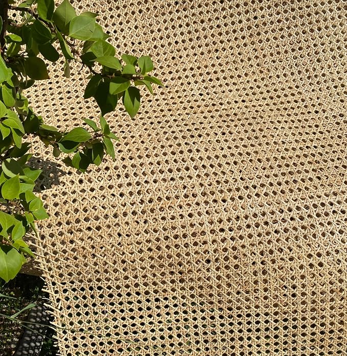 26" (2.2Feet) Width x 9.9 Feet Length Cane Webbing Large Size Roll, Rattan Natural, Rattan roll, Rattan Material, Caning Supplies, Caning Material from Origin Asia for Rattan Furniture, Cane Chair - Image 5