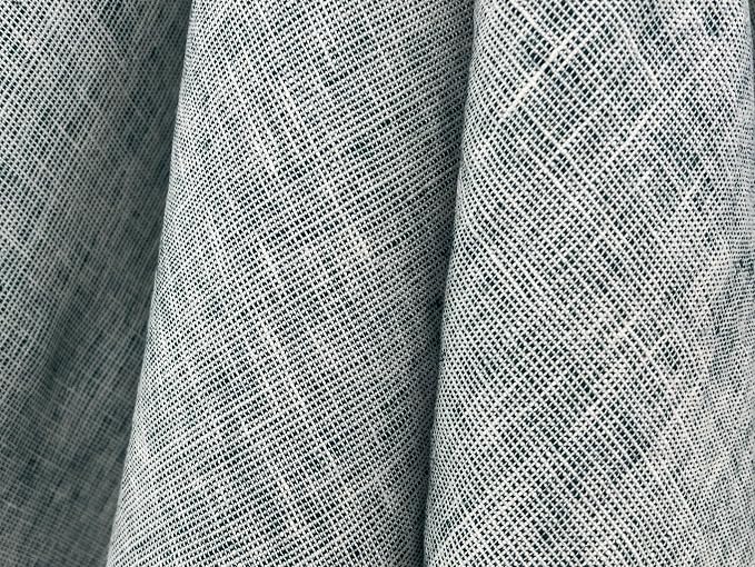 100% Linen Fabric, Délavé Vintage Yarn Dyed, Medium-Heavy Weight – 52" Wide Pre-Washed Soft for Apparel, Crafts & Home Decor | The Linen Lab (Green Dot, 3 Yard pre Cut) - Image 4
